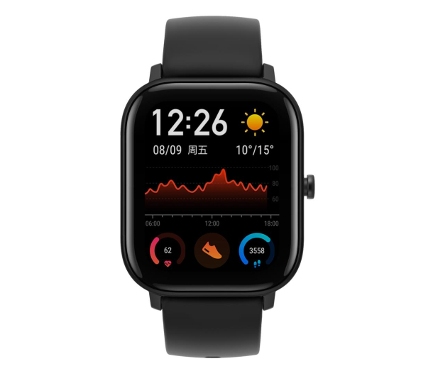 Amazfit Amazfit GTS Black - 534471 - zdjęcie 2